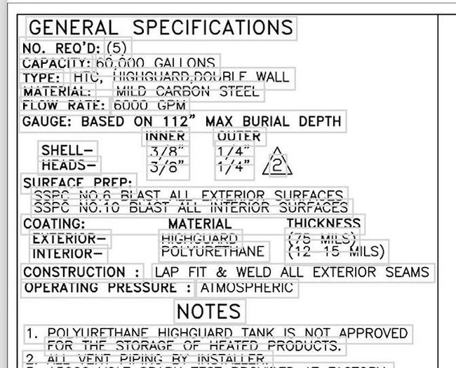 Used (4) 60,000 Gallon Storage Tanks