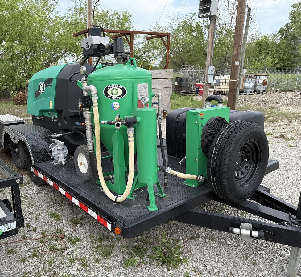Used Mobile Sandblasting Unit