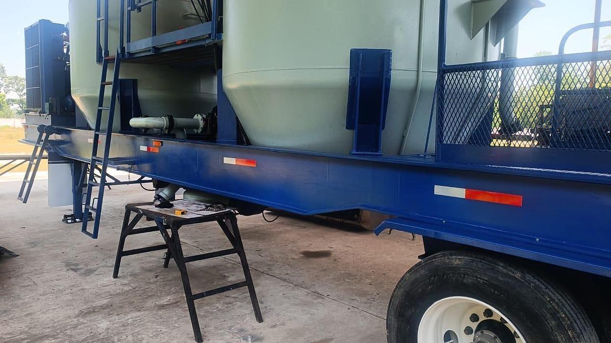 Refurbished NOV Wilco 100 BBL Cement Batch Mixer
