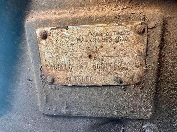 Used 2011 Gardner Denver PAH 5k Triplex Well Service Pump Skid