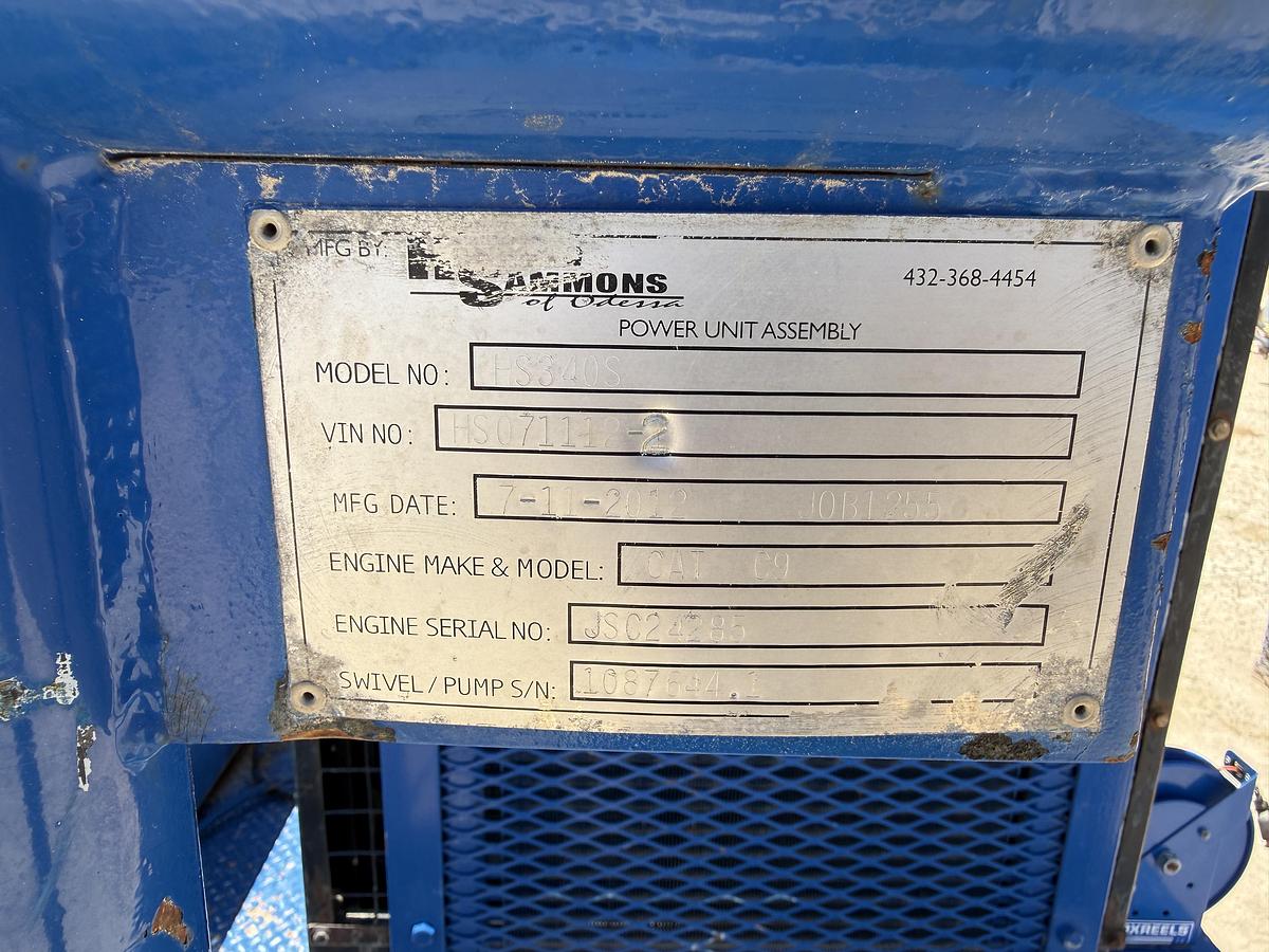 Used JWS  185 Well Service Pumps with Pits