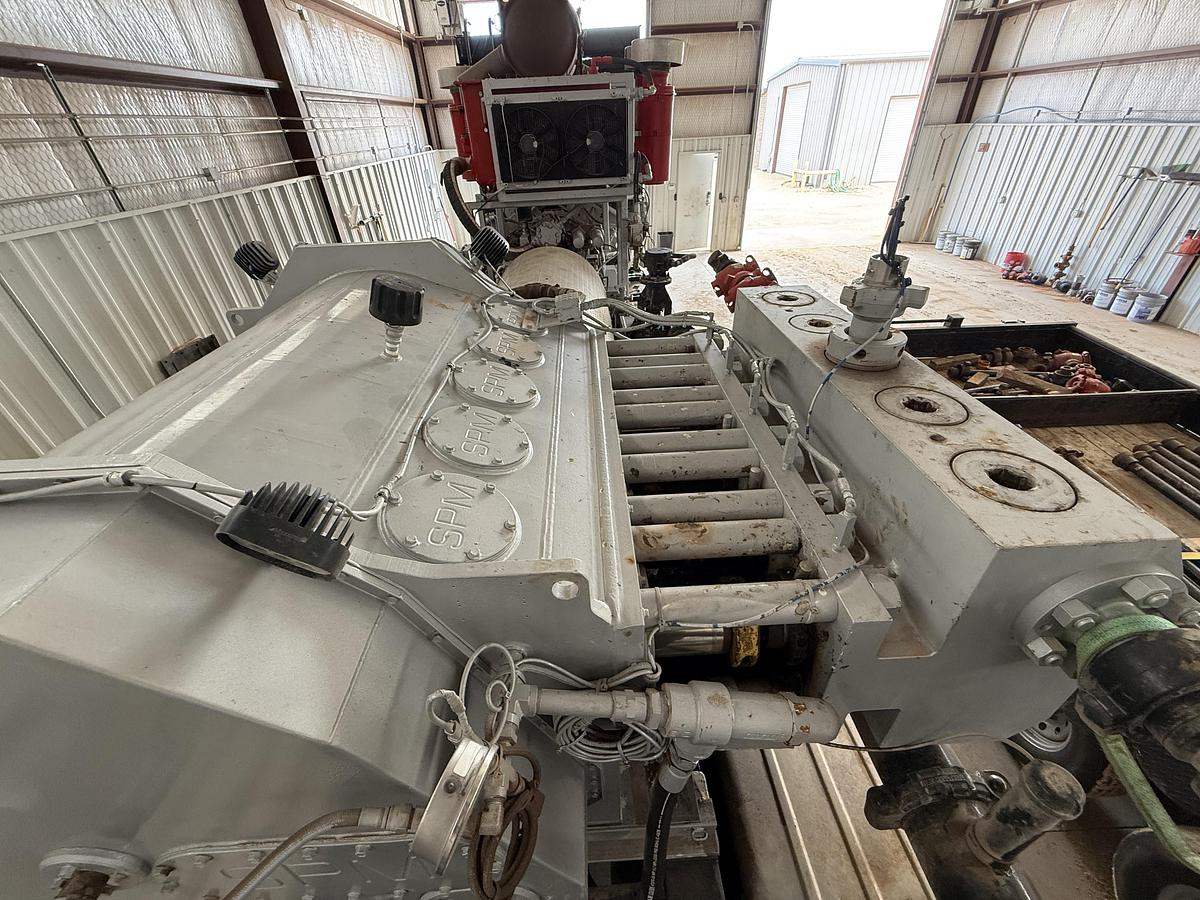Used Dual Fuel Quinuplex Frac Pump Package