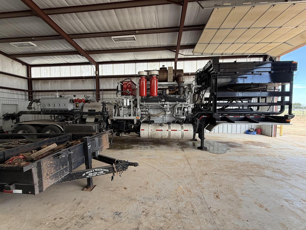 Used Dual Fuel Quinuplex Frac Pump Package