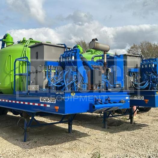 Used (2) 2012 Wilco 100BBL Batch Mixer Trailers