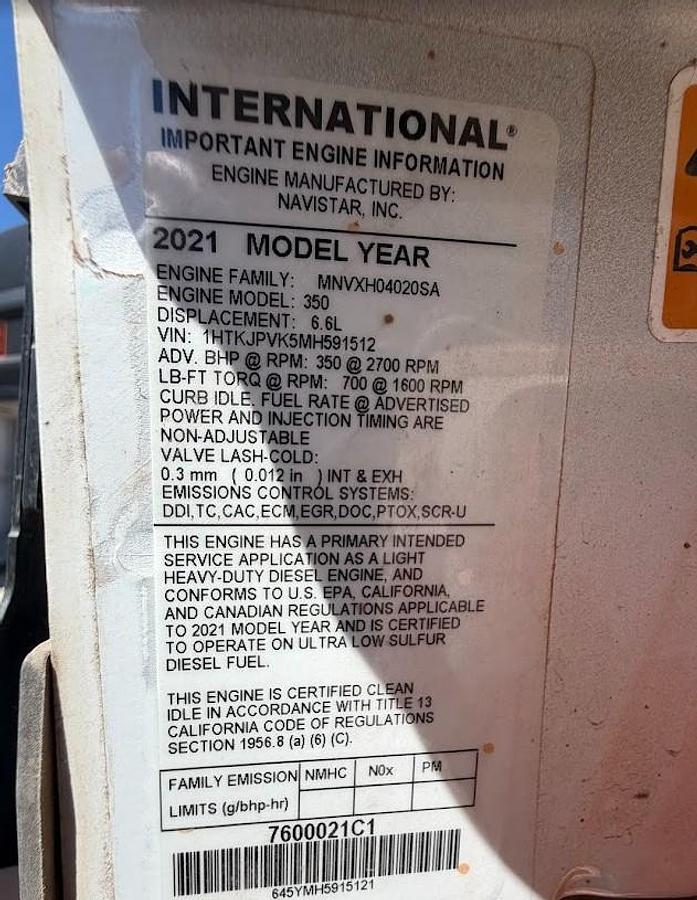 Used 2021 Chevrolet 5500 HD