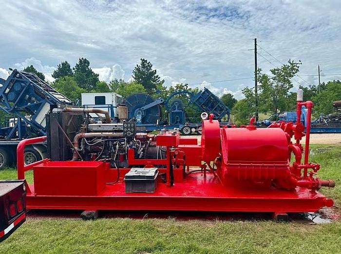 Used 2011 Gardner Denver PAH 5k Triplex Well Service Pump Skid