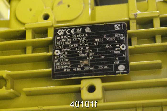 Used 32" Clam Shell Hoist with Hydraulic Unit and Rail #40101