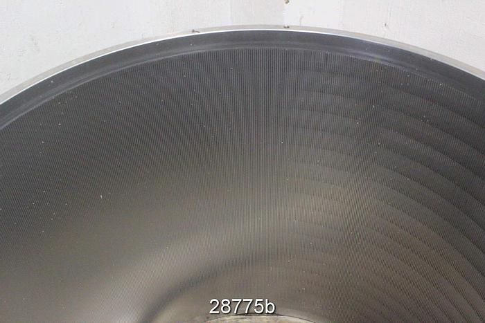 Used Voith VS 20 Slotted Pressure Screen Basket, 0.20" Slot #28775
