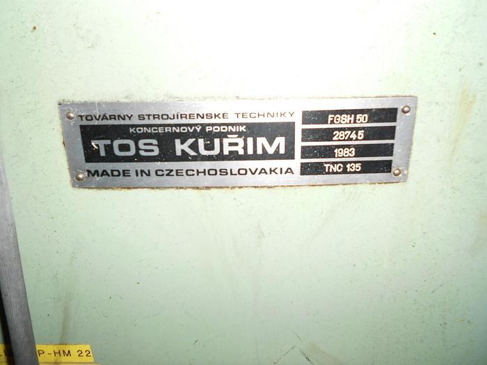 Gebraucht freesmachine TOS FG SH 50