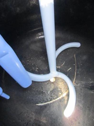 Used Reactor, 550 Gallon, Glass Lined, 100 PSI, Jkt, Agit, Pfaudler #S738402