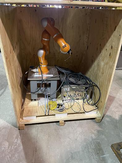 Used KUKA LBR IV 6 AXIS COLLABORATIVE ROBOT WITH LR-CONTROLLER 