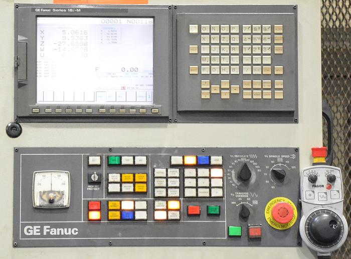 Used 2002 Kearns & Richards 4.92" 5-Axis CNC Table Type Horizontal Boring Mill