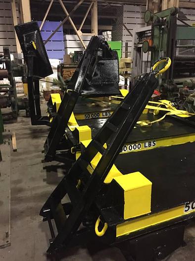 Used HEAVY INDUSTRIAL ROLL CART MID-STATES TROLLEY (THREE AVAILABLE)