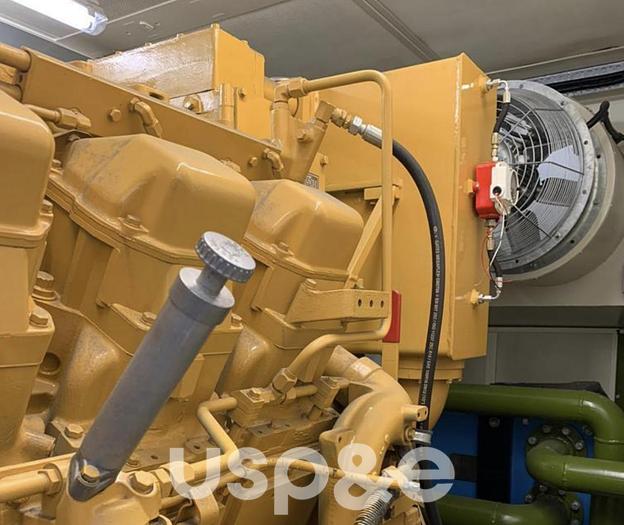 Used 1.2 MW 1990 Used Caterpillar 3516 Diesel Generator Set