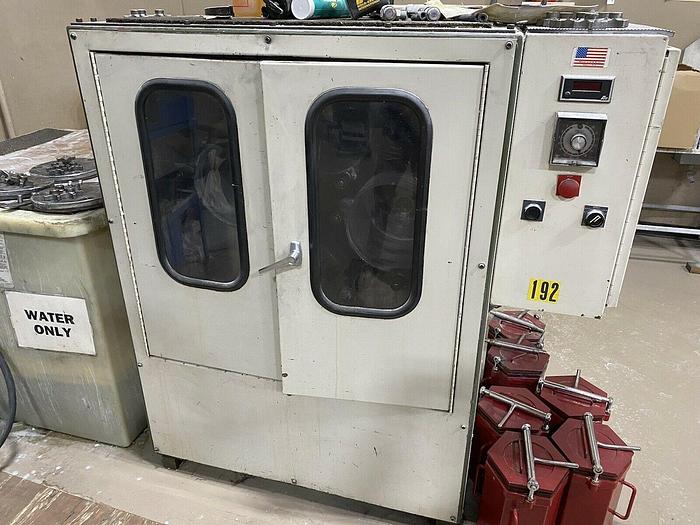Used Grav-i-Flo Gyra Finish Centrifugal Barrel Finishing Machine  C-4-806