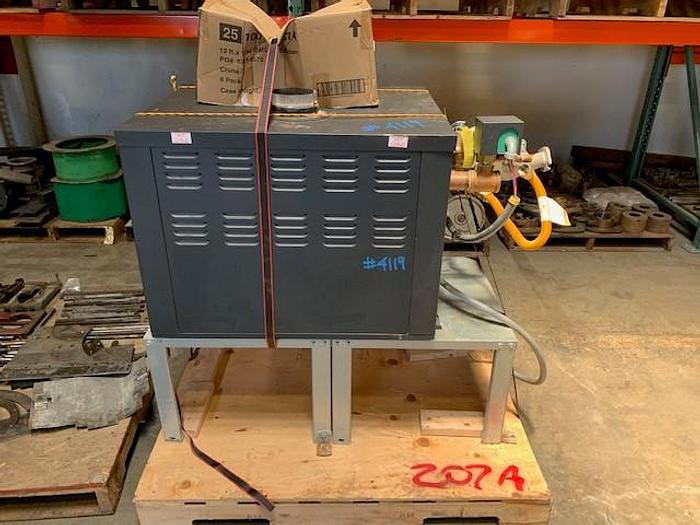 Used Raypack Hydronic Hot Water Boiler Model Hi Delta H3-HD301 with 80 gal Storage Tank