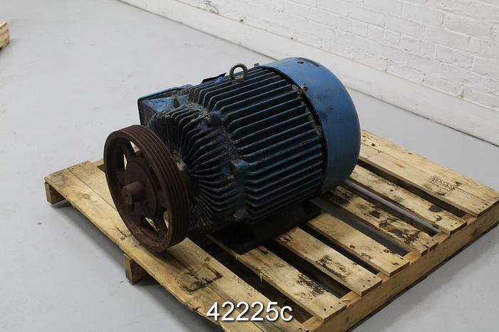 Used Marathon 3VA324TTFS6526ANW A/C Motor, 40Hp, 1775 Rpm, 460 Volts #42225
