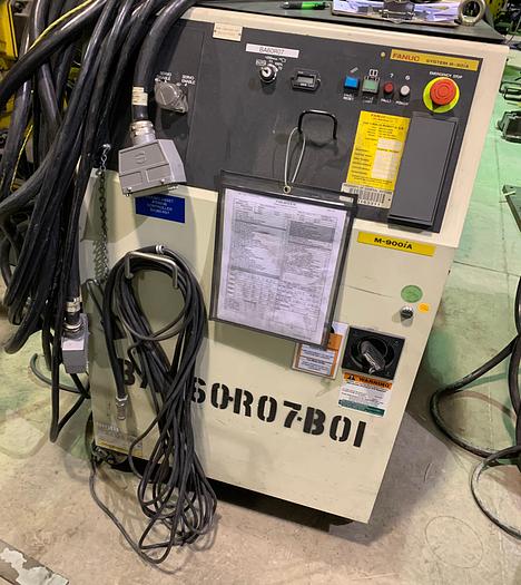 Used FANUC M900iA/600 6 AXIS CNC ROBOT WITH R30iA CONTROLLER 600KG X 2832mm REACH