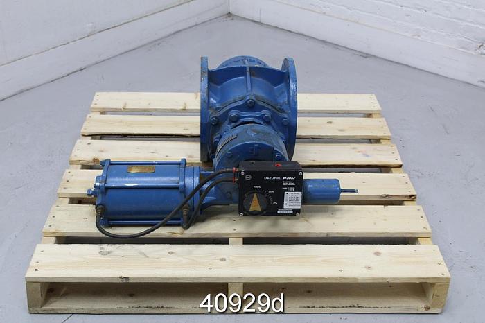 Used Dezurik 8" Control Plug Valve #40929