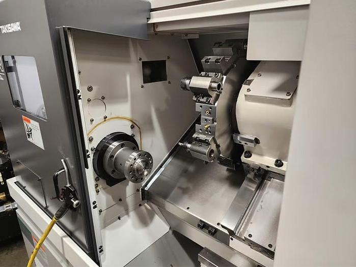 Used 2019 TAKISAWA Takisawa TCN-2100 L6 CNC Lathe ***303 Hours***
