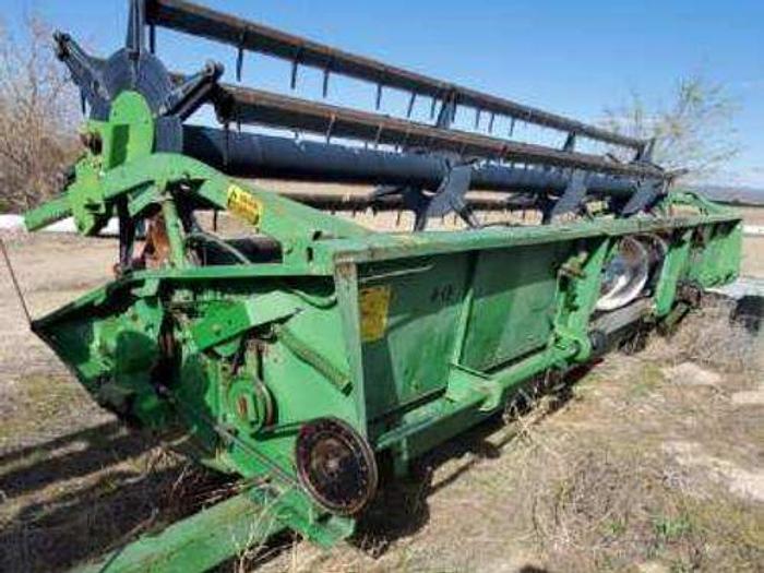 Used John Deere 7720 Combine w/ Grain Header