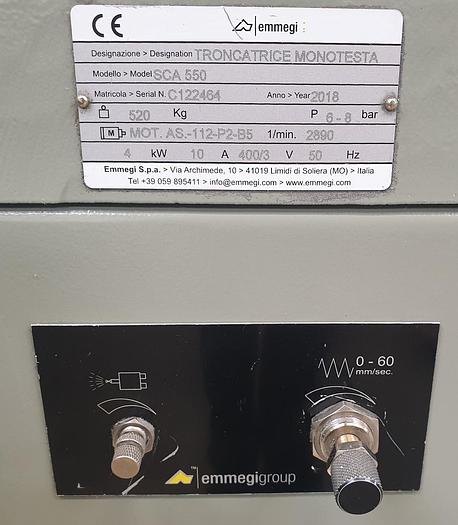 Gebraucht Aluminiumsäge Emmegi 550 SCA