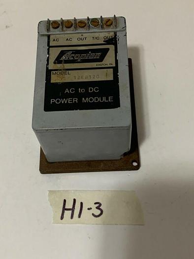 Used Acopian 12EB120 AC To DC Power Module Fast Shipping! *Warranty*