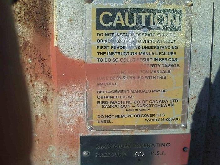 Used Used Bird Headbox Stainless Steel Pressure Screen