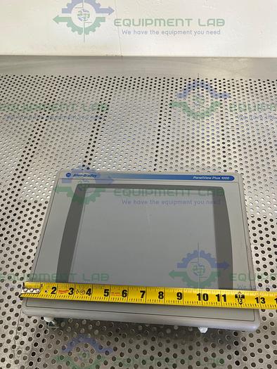 Used Allen Bradley  2711P-RDT10C PanelView Plus 1000 w/ Allen Bradley 2711P-RP1 Module