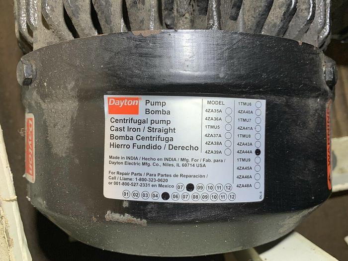 Used MARCH Model:  TE-8C-MD Series Centrifugal Pump