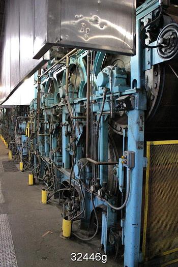 Used Beloit Walmsey Complete Dryer Section #32446