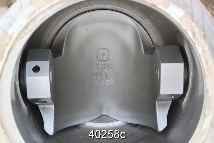 Used Fisher 8" Vee Ball Control Valve, V150 #40258