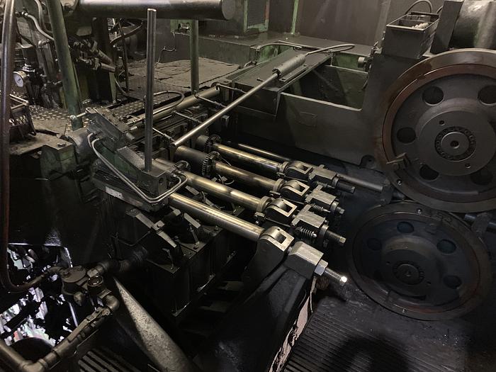 Used NATIONAL MODEL 204XL LONG STROKE 4 DIE PROGRESSIVE HEADER LINE