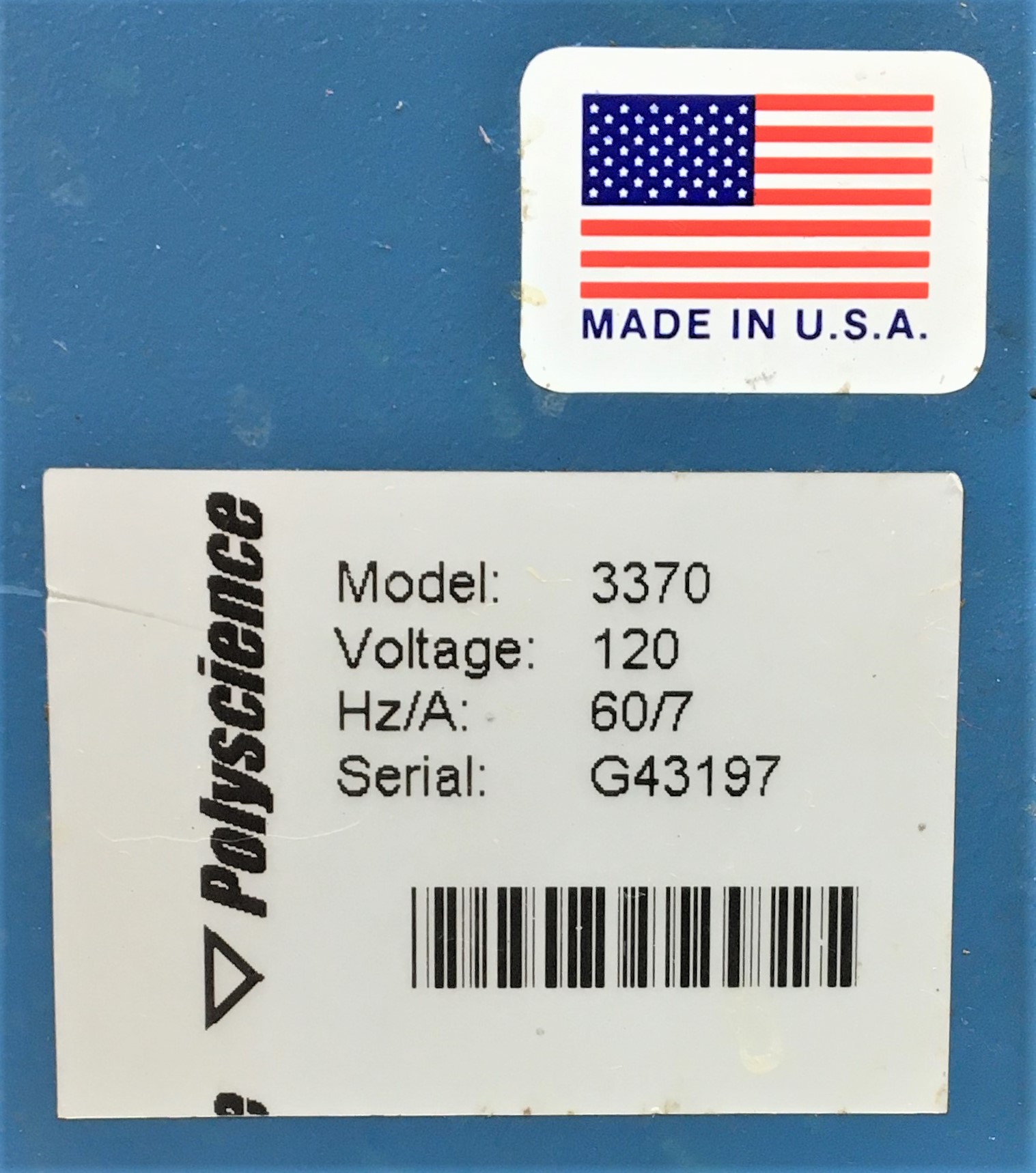 Used Polyscience 3370 Recirculator