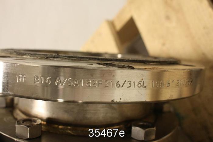 Used Trueline 6811 6" 4-Way Control Valve #35467