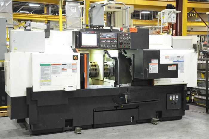 Used 2014 Mazak MULTIPLEX 6300-II Dual Opposed CNC Turning Center