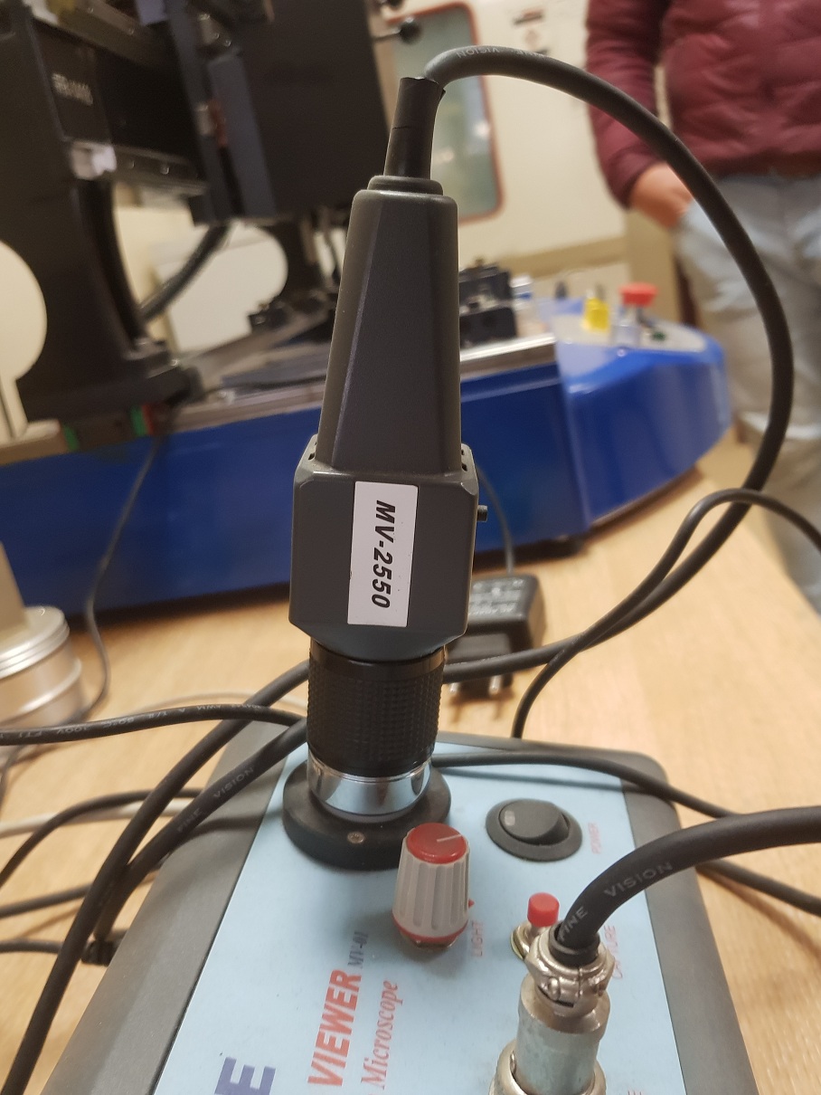 Used FVE Micro Viewer MV-01 Color video Microscope