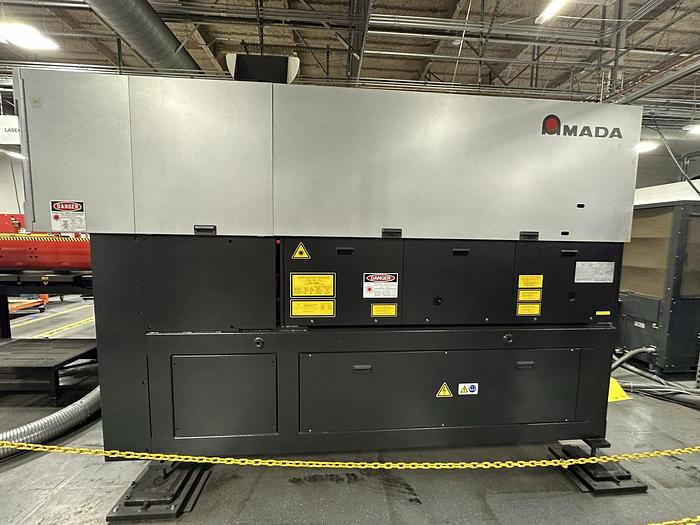 Used 2013  Amada  Acies 2515T Punch/CO2 LASER WITH TOOL LOADER, TOOLING, SPINDLE