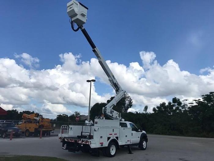 Used 2013 Ford F550 Altec AT40M 45ft Material Handler Bucket Truck - C40028