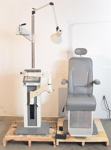 Used Reichert Advantage Recline 15070 Chair, 157071 Ophthalmic Stand