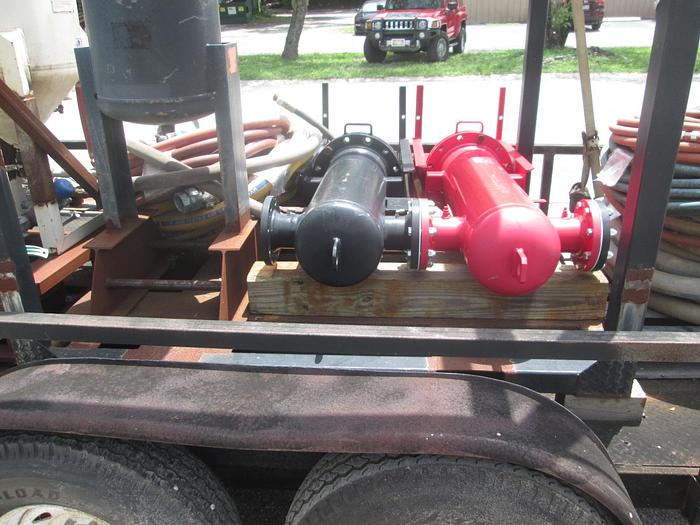 Used 7'x16' Sandblasting Trailer