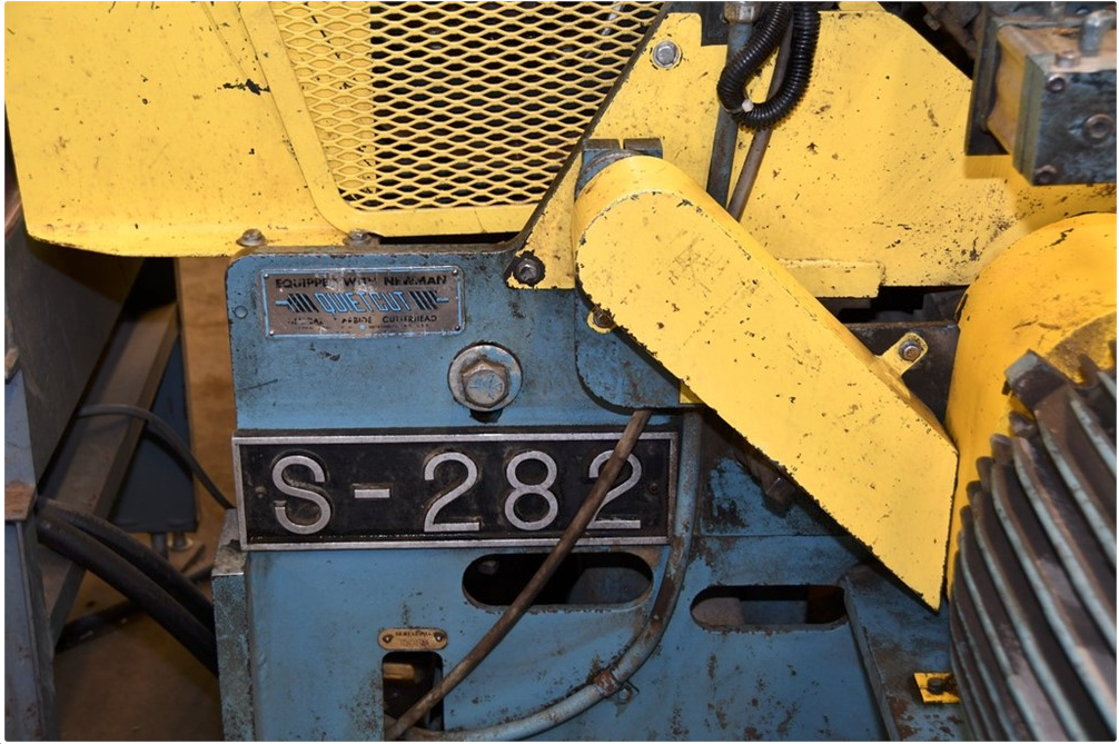 Used Newman Whitney S-282 Double Surface Planer