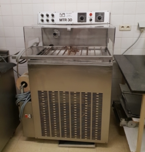 Used FBM CHOCOLATE TEMPERER/ ENROBING MACHINE