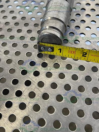 Used 74" Flexible Hose w/ Parker F9-502-8FP Hydraulic Quick Connect Hose Coupling