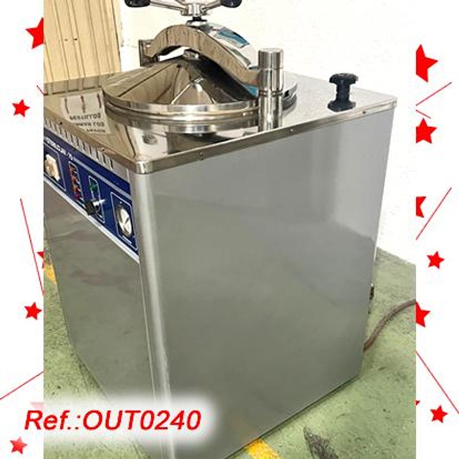 Used AUTOCLAVE DE INMERSIÓN "ROYPA" MODELO "STERICLAV-75" DE 75 LITROS APROX.