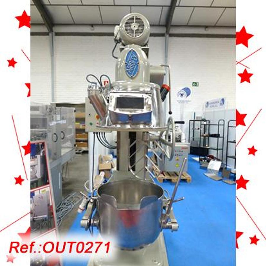 Used AMASADORA PLANETARIA “ARTOFEX” CON CUBA DE 125 LITROS APROX.