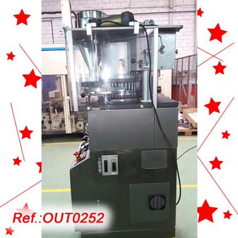 Used MÁQUINA DE COMPRIMIR ROTATIVA “KILIAN” MODELO RTS-36 DE 36 ESTACIONES CON DOSIFICACIÓN POR CARGA FORZADA