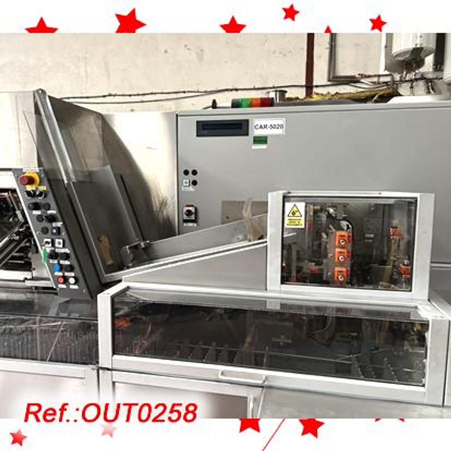 Used ESTUCHADORA "BÖSCH" II CUK-3040 CON PLEGADOR DE PROSPECTOS Y LOTEADOR POR PRESIÓN