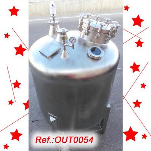 Usat DIPÒSIT D’EMMAGATZEMATGE D’ACER INOXIDABLE DE 1.320 LITRES APROX.