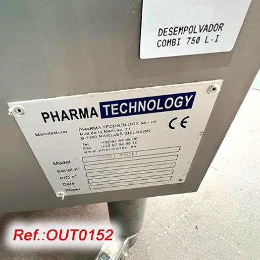 Usat DESBARBADOR – DESEMPOLSADOR “PHARMATECHNOLOGY” MODEL COMBI-750LI AMB DETECTOR DE METALLS